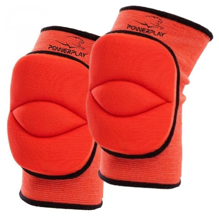 Наколінники PowerPlay PP-8000 Elastic Knee Support (пара) червоні L