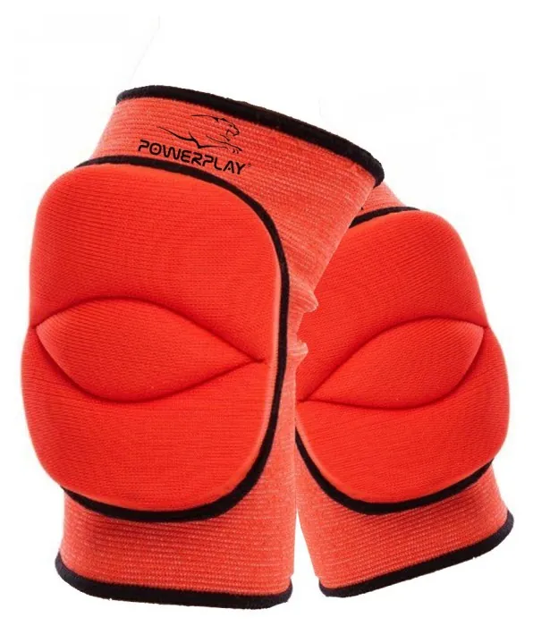 Наколінники PowerPlay PP-8000 Elastic Knee Support (пара) червоні L