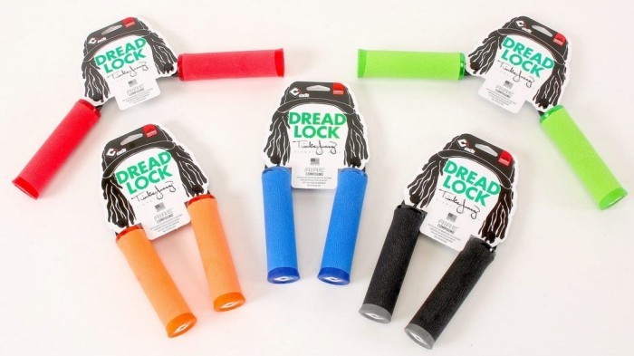 Гріпси ODI Tinker Juarez Dread Lock Grip Black w/Black clamp (чорні з чорними замками)