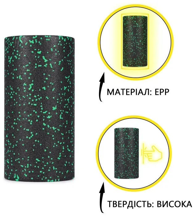 Масажний набір Cornix (Ball 8 см, Duoball 8 х 16 см та Foam Roller 30 х 15 см) XR-0079