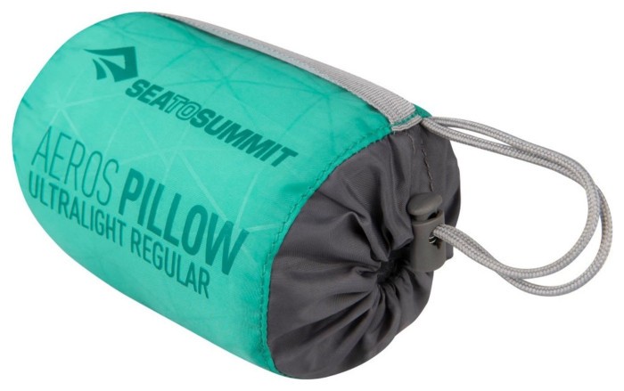 Подушка надувная Sea to Summit Aeros Ultralight Pillow, Regular, 12х36х26см, Sea Foam