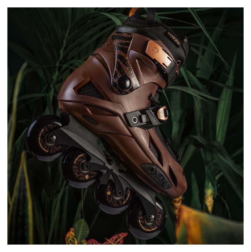 Ролики Flying Eagle F7 Optimum Dual Density коричневі, укр, укр