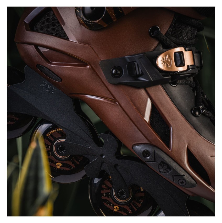 Ролики Flying Eagle F7 Optimum Dual Density коричневі, укр, укр