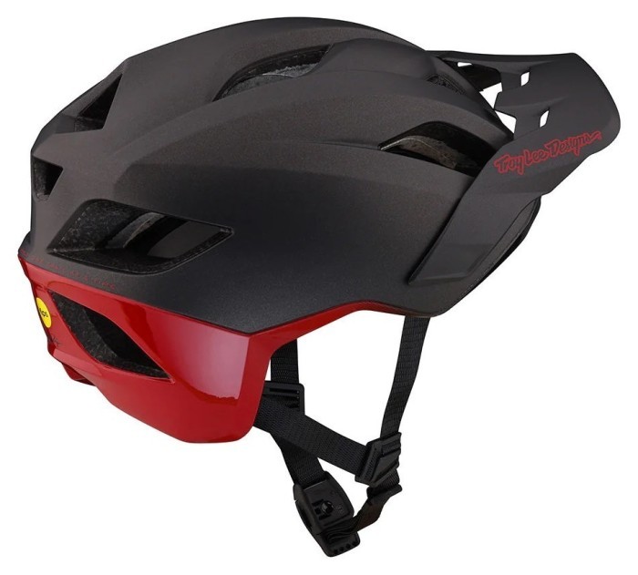 Вело шолом TLD Flowline SE HELMET Radian [Charcoal/Red] XS/SM