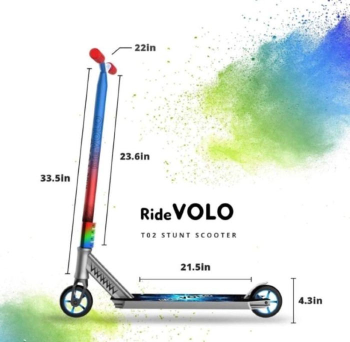 Труковий самокат Maraton Ride Volo Silver T02