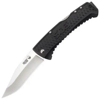 Розкладний ніж SOG Traction, Satin