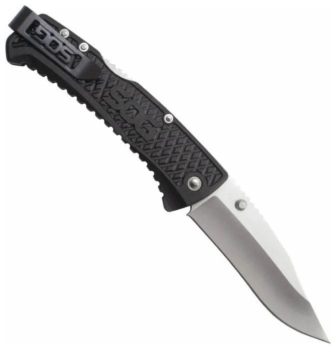 Розкладний ніж SOG Traction, Satin