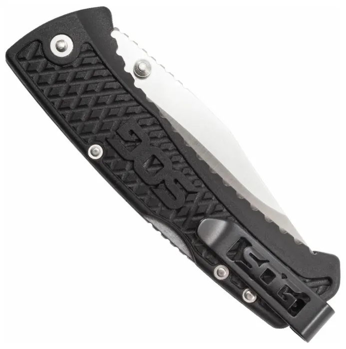 Розкладний ніж SOG Traction, Satin