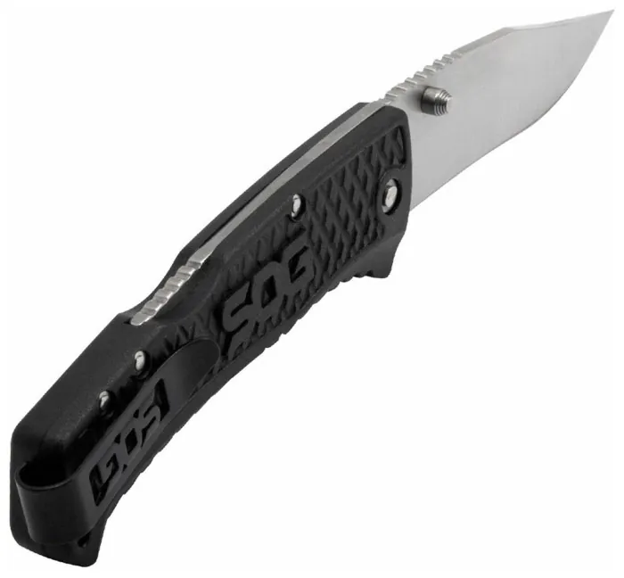 Розкладний ніж SOG Traction, Satin