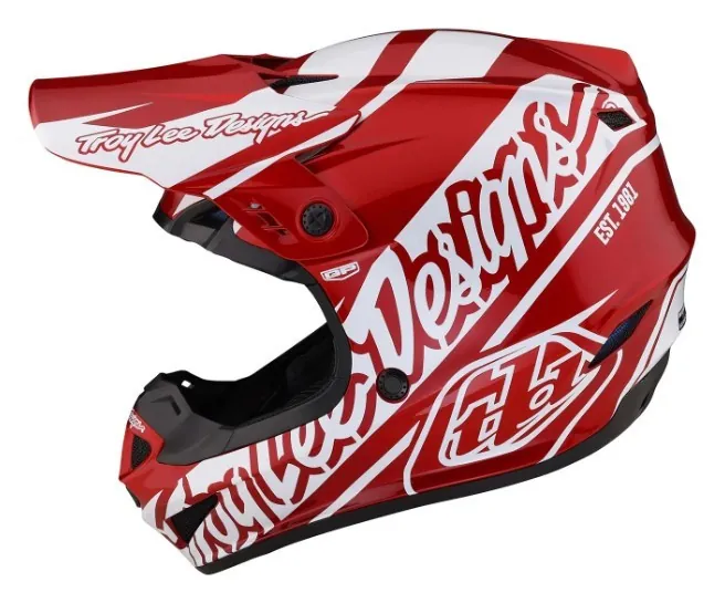 Мотошолом TLD GP HELMET SLICE [RED/ WHITE] XL (OBOD_103217005)