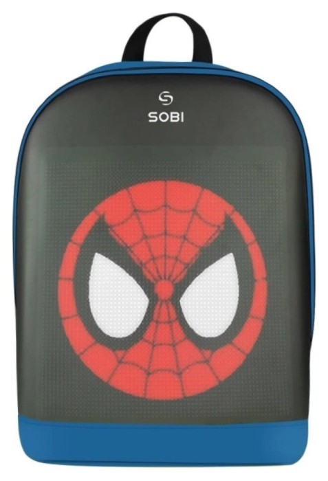 Рюкзак Sobi Pixel Plus SB9707 Blue із LED екраном, укр, укр