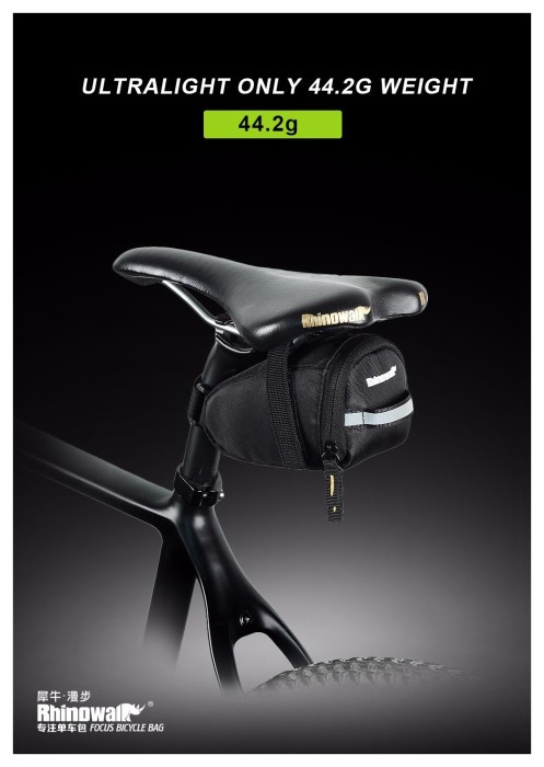 Велосумка підсідельна Rhinowalk 1.0л T603 Black