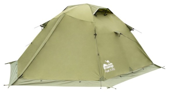 Намет Tramp Peak 3 (v2) green UTRT-026, укр
