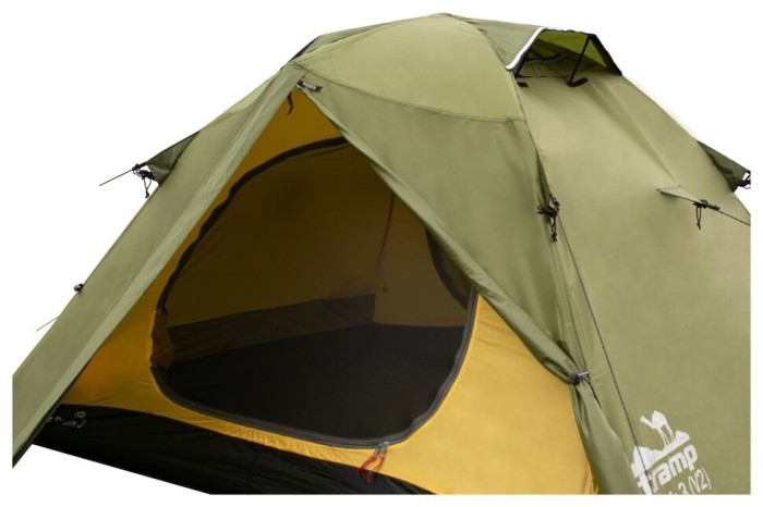 Намет Tramp Peak 3 (v2) green UTRT-026, укр, укр