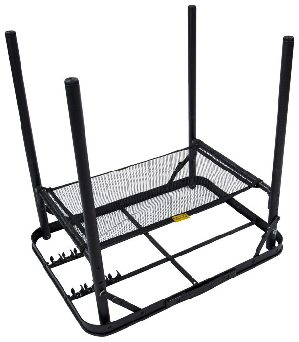 Стол Bo-Camp Garland 60x45 cm Black/Wood look (1404195)