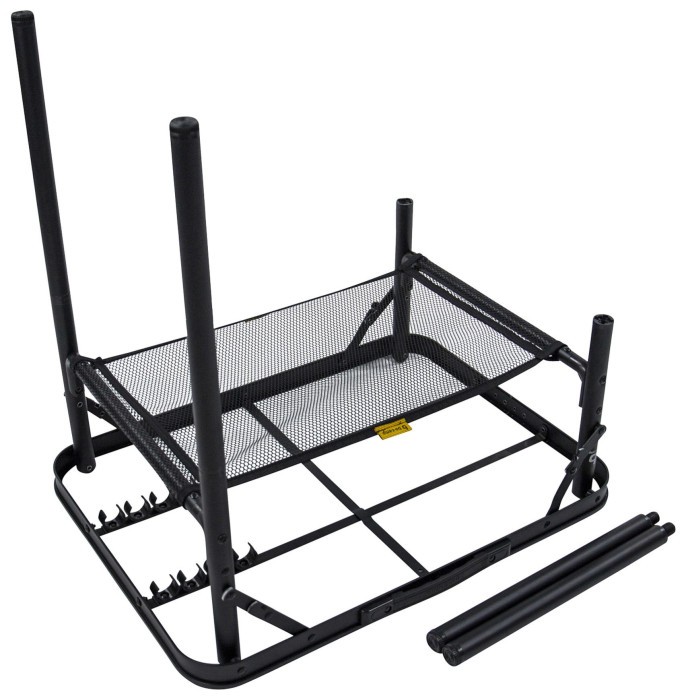 Стол Bo-Camp Garland 60x45 cm Black/Wood look (1404195)