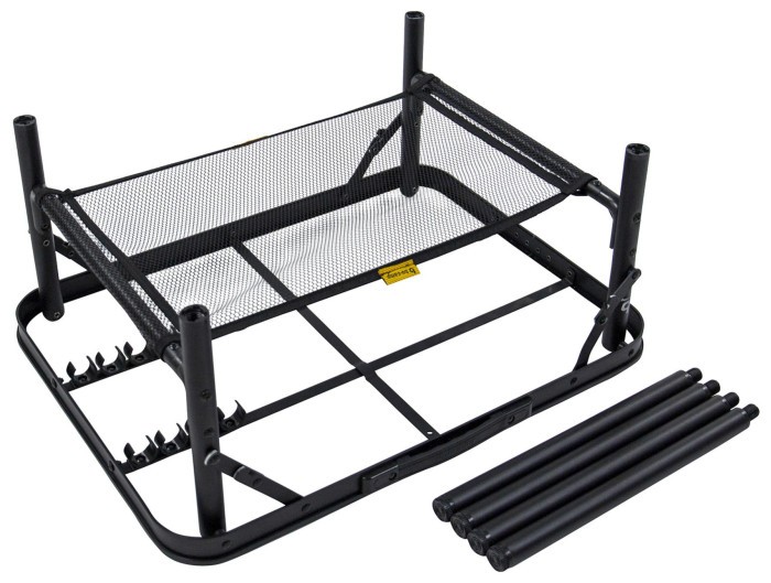 Стол Bo-Camp Garland 60x45 cm Black/Wood look (1404195)