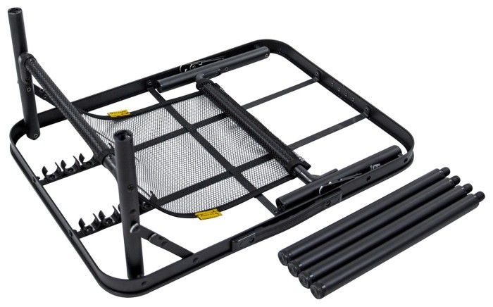 Стол Bo-Camp Garland 60x45 cm Black/Wood look (1404195)