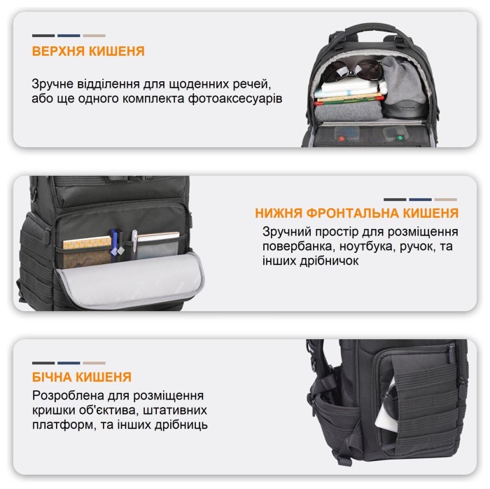Рюкзак Vanguard VEO Range T 37 Black (VEO Range T 37 B)
