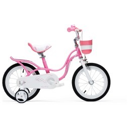 Велосипед Royalbaby Little swan 18" ST, рожевий