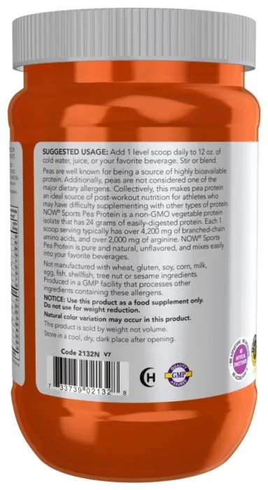 Pea Protein - 340g Unflavored
