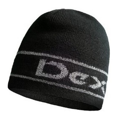 Шапка водонепроникна Dexshell Beanie Reflective Logo чорна з лого S/M 56-58 см, укр, укр