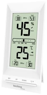 Термогигрометр Technoline WS9129 White (WS9129)