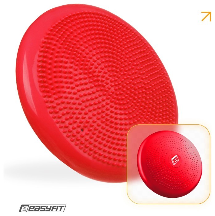 Балансировочная массажная подушка EasyFit Красный