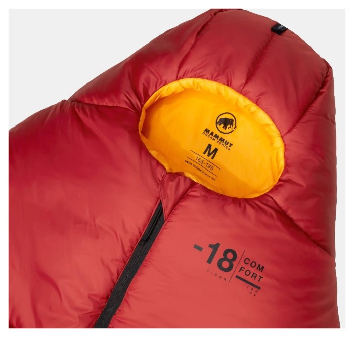 Спальники-коконы Mammut (2410-03110)'s Comfort Fiber Bag-18C 2025