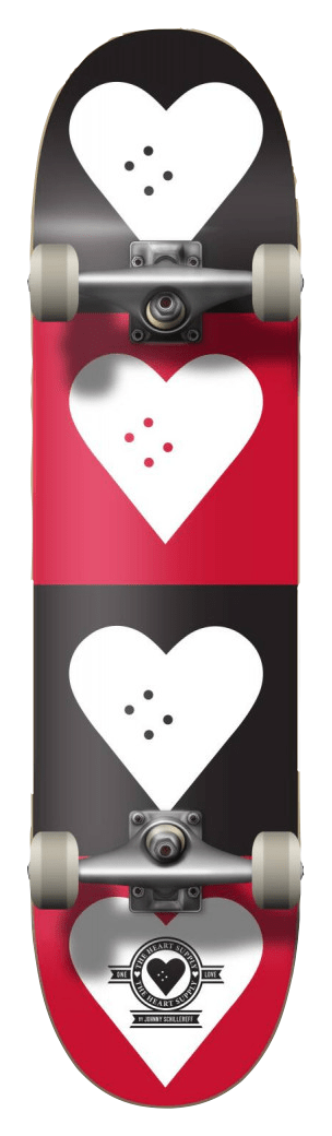 Скейт Heart Supply Logo 7,75", Quad, укр, укр