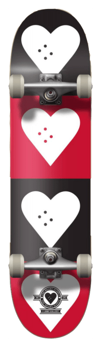 Скейт Heart Supply Logo 7,75", Quad, укр, укр