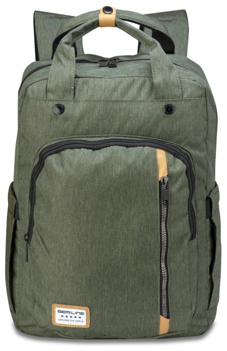 Рюкзак міський Semi Line 21 Green (L2005-6)
