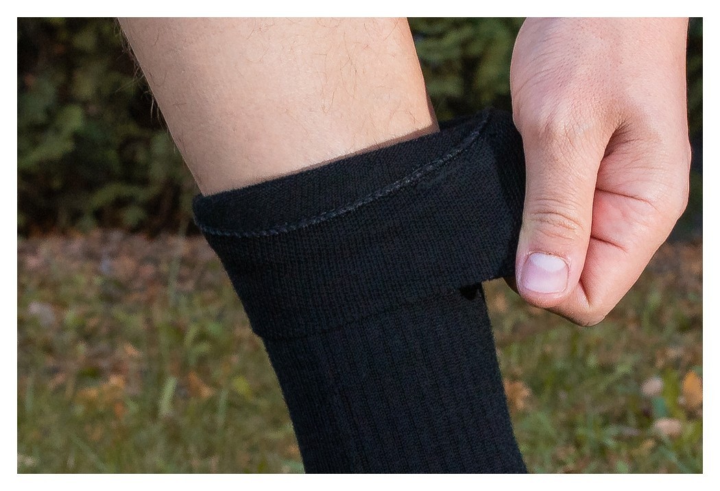 Шкарпетки Dexshell Terrain Walking 2.0 Socks, чорно-сірі, розмір XL (47-49)