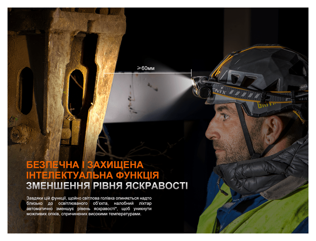 Фонарь налобный Fenix HM75R SE