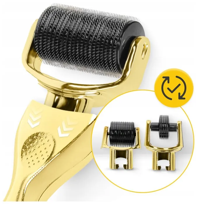 Мезороллер 4FIZJO Derma Roller 3 в 1 (дермароллер) для лица и тела (P-5907739312228)