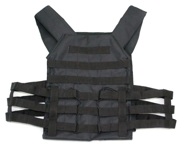 Жилет плитоноска ROU Military, черный