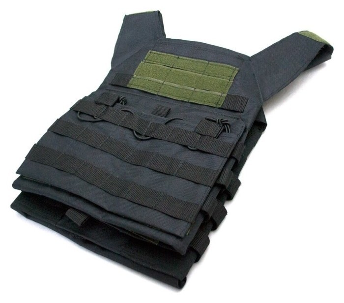 Жилет плитоноска ROU Military, черный