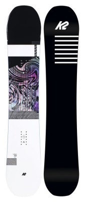 Сноуборд K2 RAYGUN 159 Black/white/multicolor (11E0008.1)
