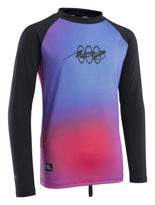 Гидромайка лайкра ION (48233-4276) Rashguard Capture LS girls 2023