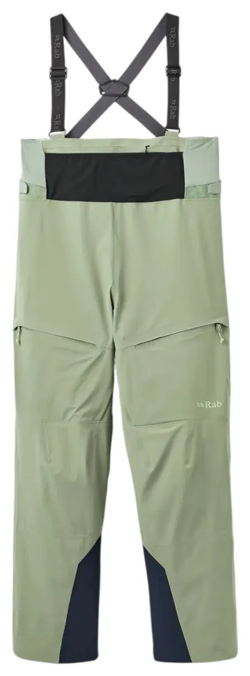 Штани жіночі Rab Kinetic Alpine Stretch Bib Wmns, Dark Fig Green, M Regular (SHM_RB QWI-78-DFG-12-RG)