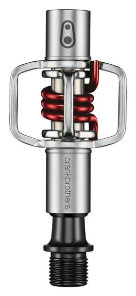 Педалі для велосипеда Crankbrothers EGGBEATER 1 Silver/red (14792), укр