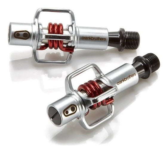 Педали для велосипеда Crankbrothers EGGBEATER 1 Silver/red (14792)