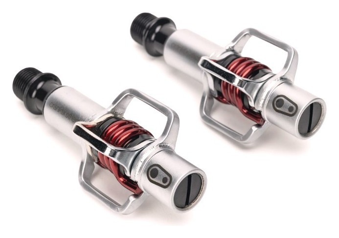 Педали для велосипеда Crankbrothers EGGBEATER 1 Silver/red (14792)