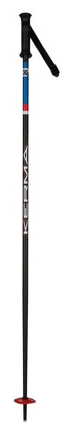 Палки для гірських лиж Kerma SPEED 120см Black/blue/red (DDJ1030-WRH) (130 см чорний/синій/червоний)