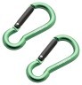 Munkees 3236 карабин Pear 6 mm x 60 mm (пара) grass green Фото - 1