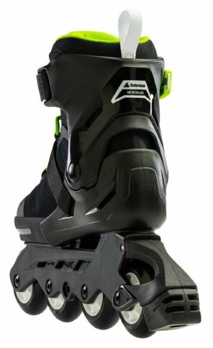 Ролики детские Rollerblade Microblade Black Green (тест)
