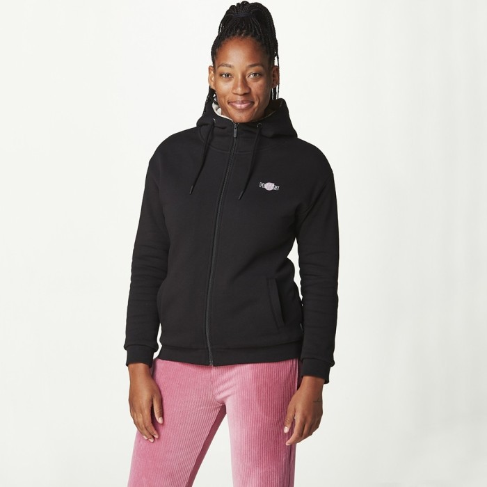 Picture Organic толстовка Glimma Plush Zip Hoody black XL, укр, укр