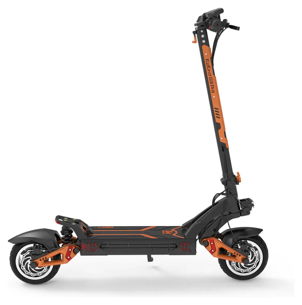 Електросамокат Kugoo Kirin G3 PRO Dual 2026 (1200x2 Вт; 23 А/год; 52 В), чорний (ECO_Kk-G3PRO)