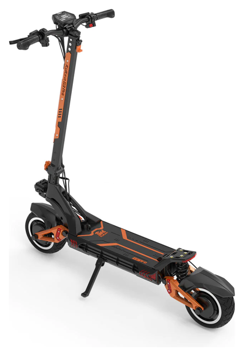 Електросамокат Kugoo Kirin G3 PRO Dual 2026 (1200x2 Вт; 23 А/год; 52 В), чорний, укр, укр