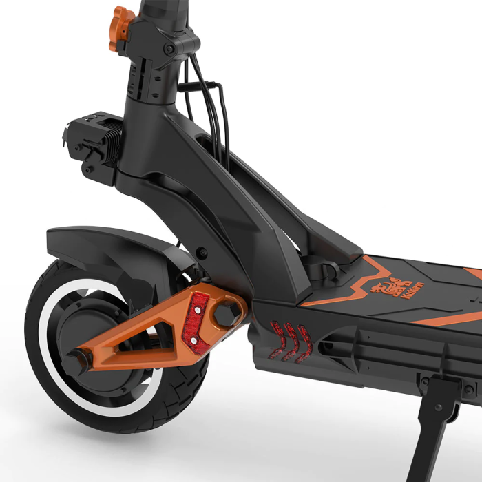 Електросамокат Kugoo Kirin G3 PRO Dual 2026 (1200x2 Вт; 23 А/год; 52 В), чорний, укр, укр